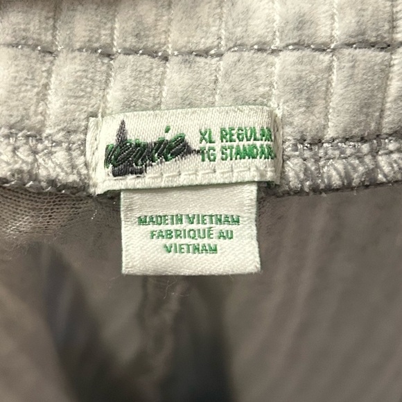 Aerie Women's Grey Ribbed Velour High Waist Skinny Flare Pants - XL - Picture 9 of 10